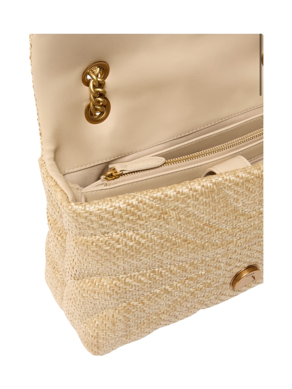 Love Bag Puff in rafia