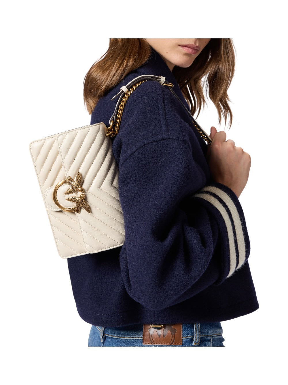 Pinko Borsa Donna LOVE ONE MINI DC SHEEP NAPPA 100074A0GK Z14Q