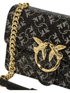 Pinko Women's Bag LOVE ONE MINI LIGHT CL MONOGRAM
