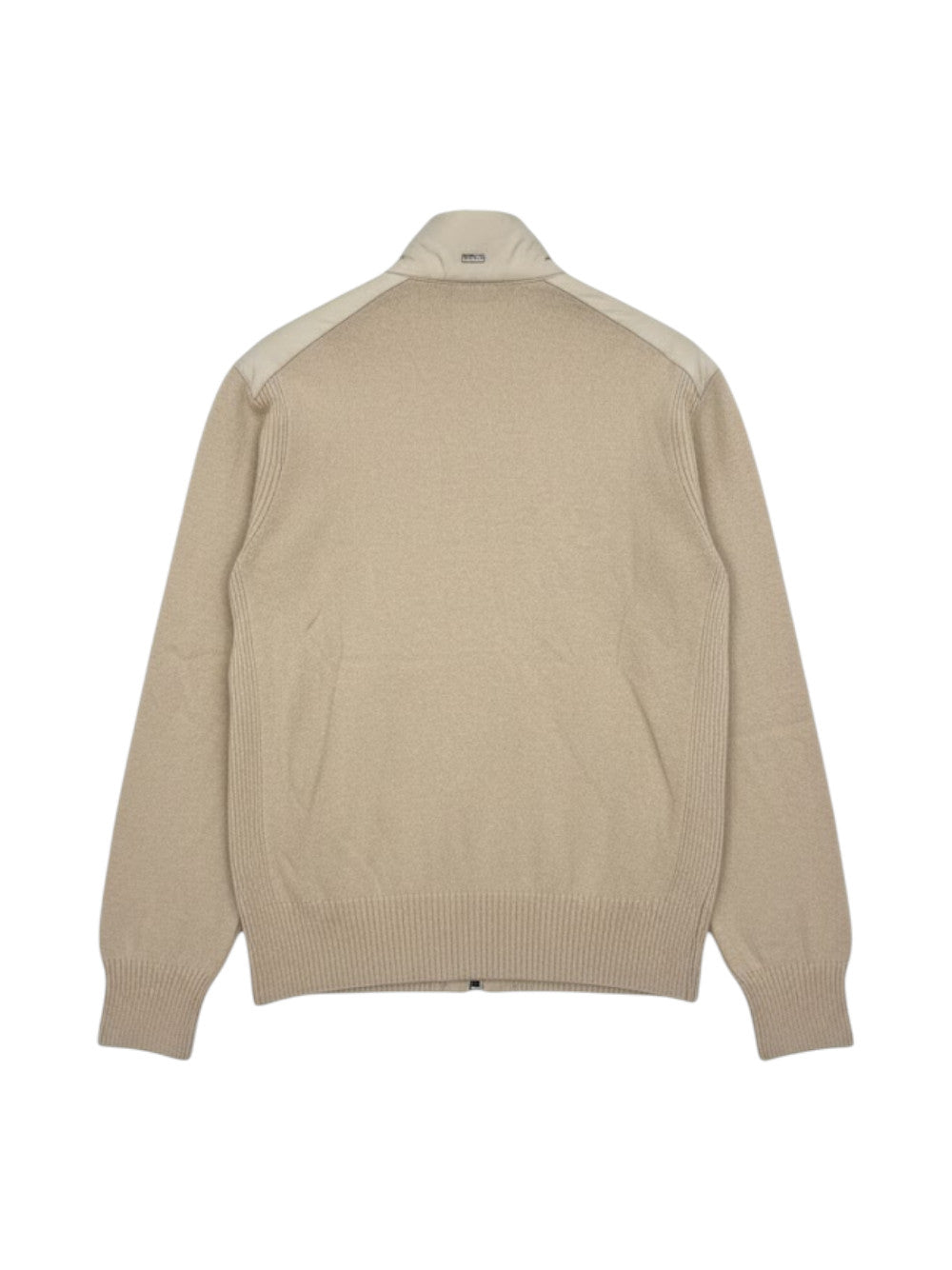 Herno Cardigan Uomo CARDIGAN IN MAGLIA CON DETTAGLI IN NAPPA MC000192U70261