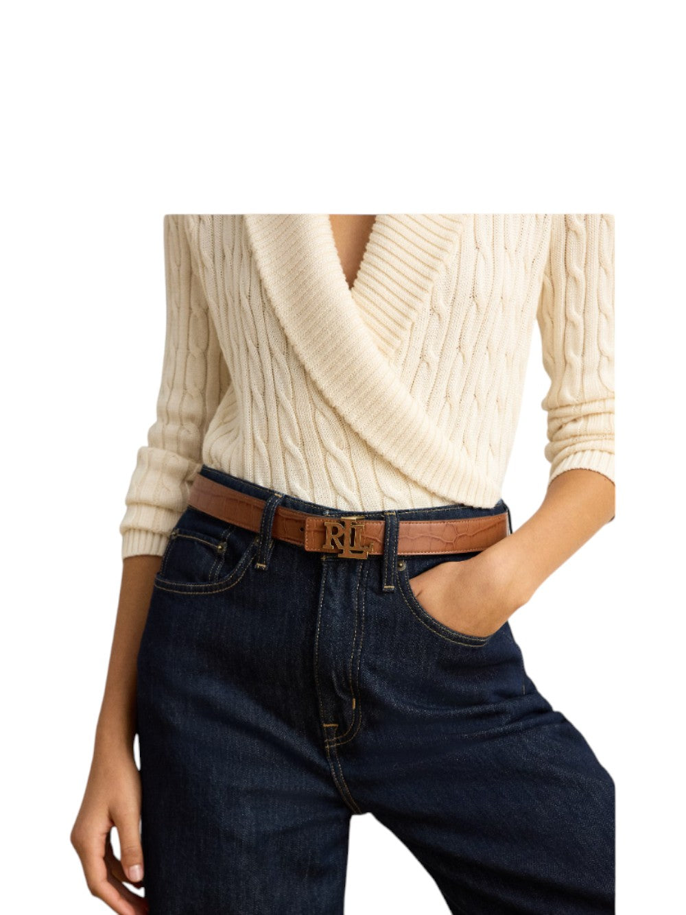 Lauren Ralph Lauren Cintura Donna REV LRL 30-BELT-MEDIUM 412P15765002