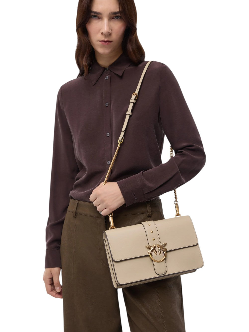 Pinko Borsa Donna LOVE ONE CLASSIC ST. SMALL B. 107621A0F1 C50Q