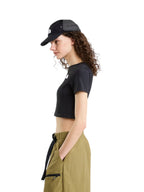 The North Face T-SHIRT Donna W Ess Cp Sl Ss Tee NF0A55AOJK31