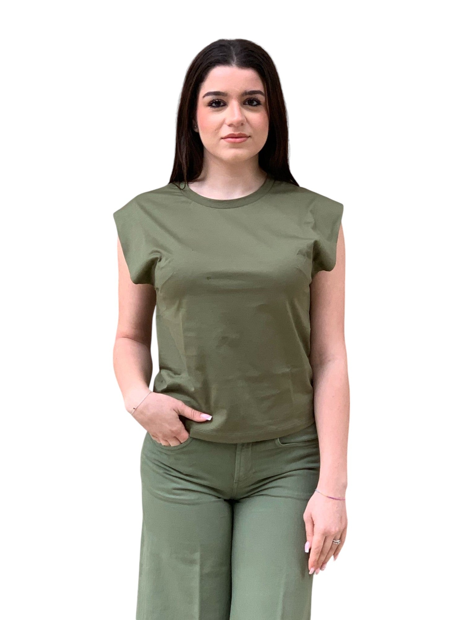 DONDUP T-SHIRT Donna DS018 JF0271D