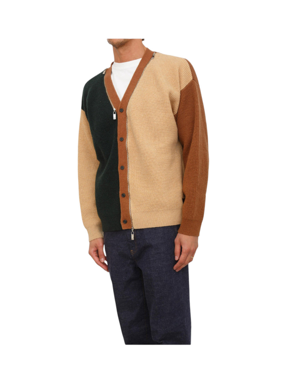 John Richmond Cardigan Uomo MATTIS UMA25253CD MAGICAL FOREST