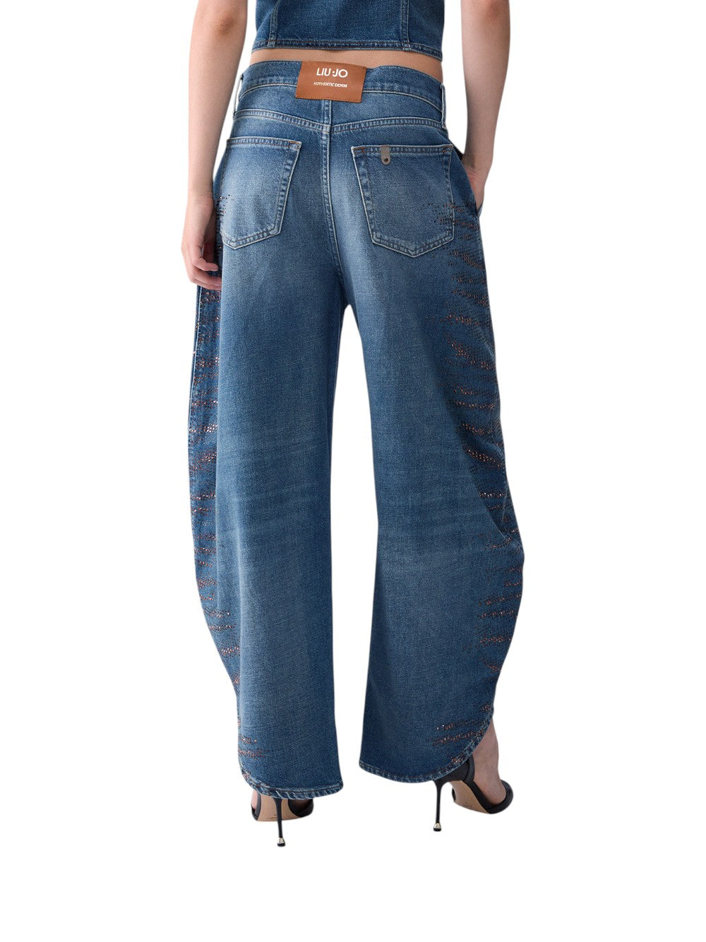 Liu Jo Jeans Donna PANT.BALLOON SPLITS H.W. UF6213D4854 79109
