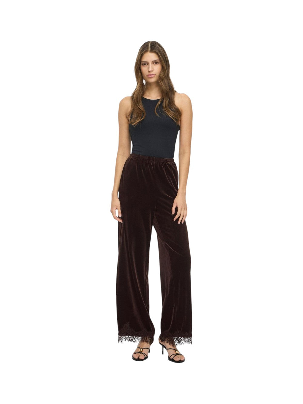 VILA Pantalone Donna VIALINDRA 14119871 19-0915 TCX
