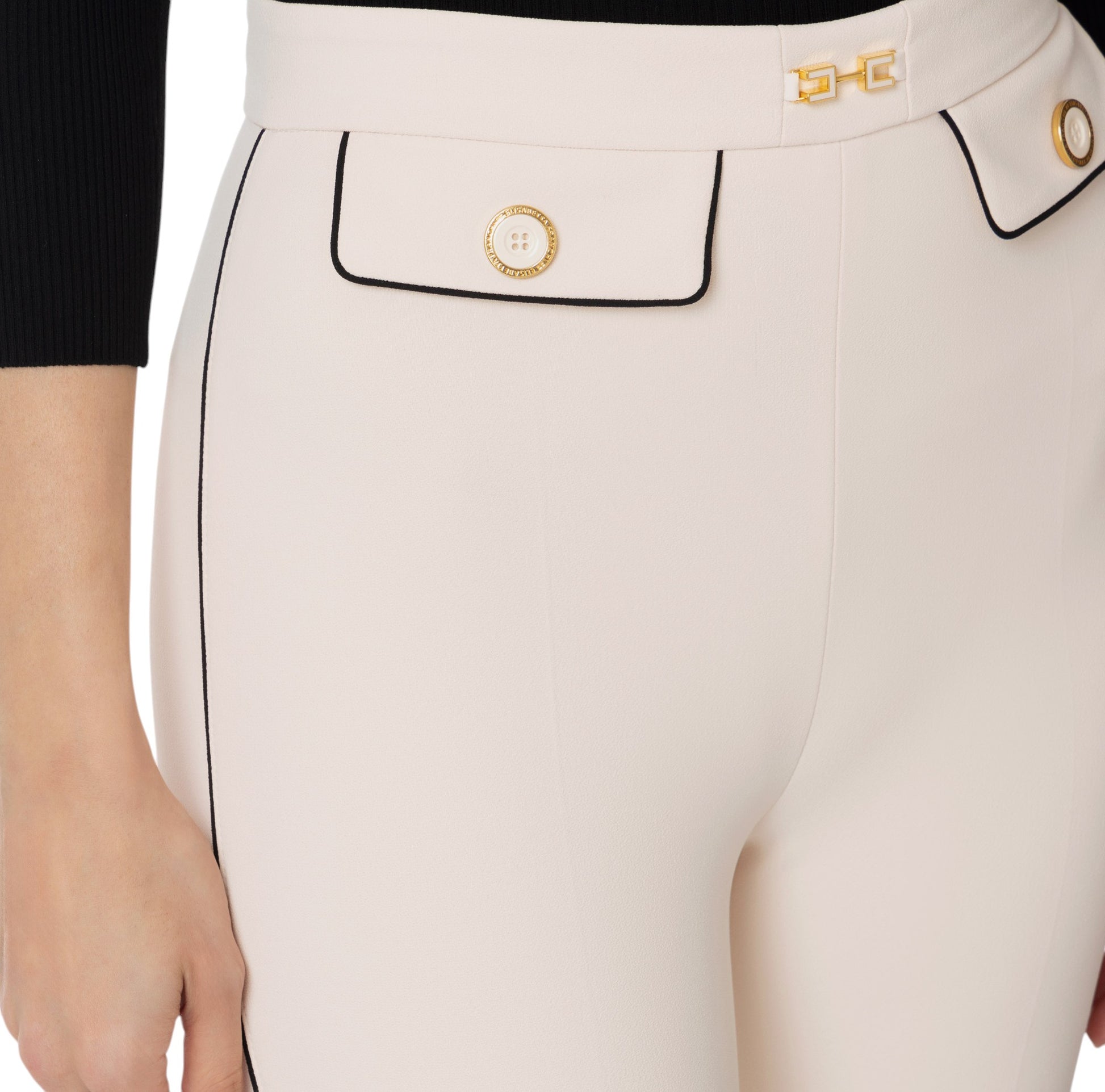 elisabetta franchi pantalone Donna PAT7151E2