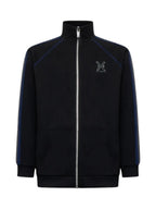 John Richmond Felpa Uomo ZIP BOTRO UMA25033FE BLACK