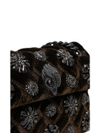 Kurt Geiger Borsa Donna VELVET MINI KENSINGTON VELVET MINI KENSINGTON
