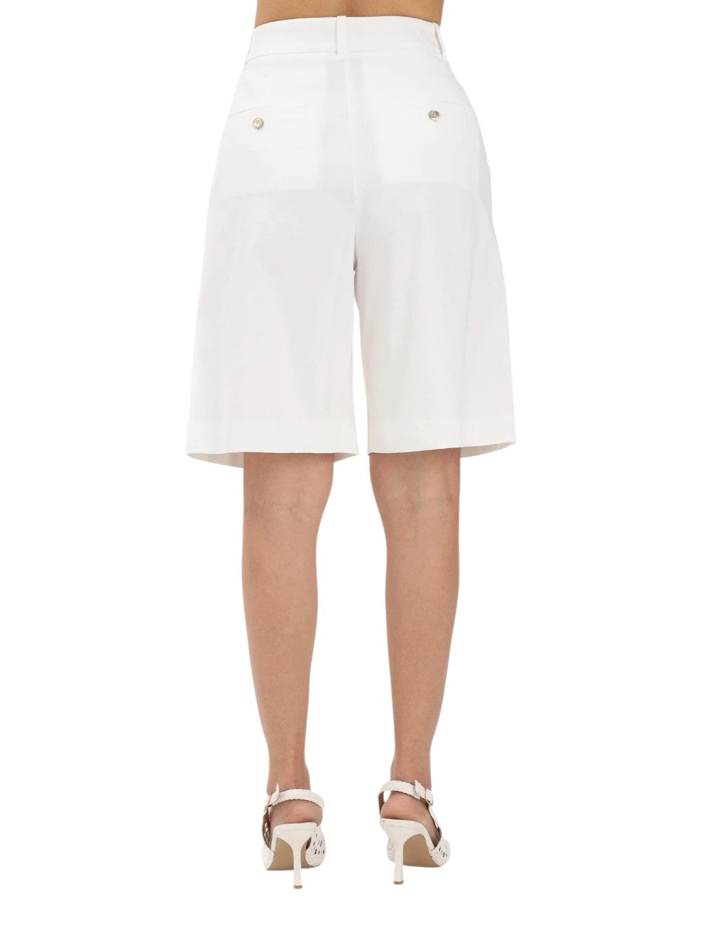 Pinko Pantalone Donna BRYANA BERMUDA LINO STRETCH 106594A34IZ05