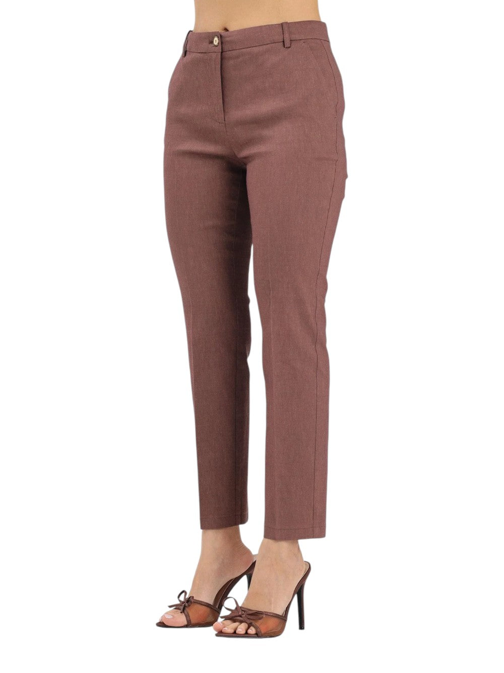 Pinko Pantalone Donna BELLO PANTALONE LINO STRETCH 100155A34IL78
