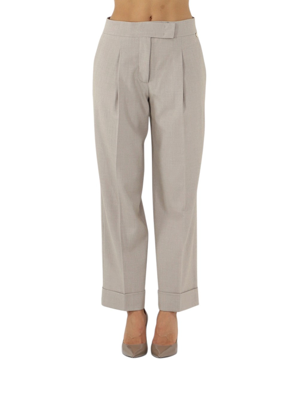 Liu Jo Pantalone Donna PANT.TS CON RISVOLTO CF6172T793A L9594