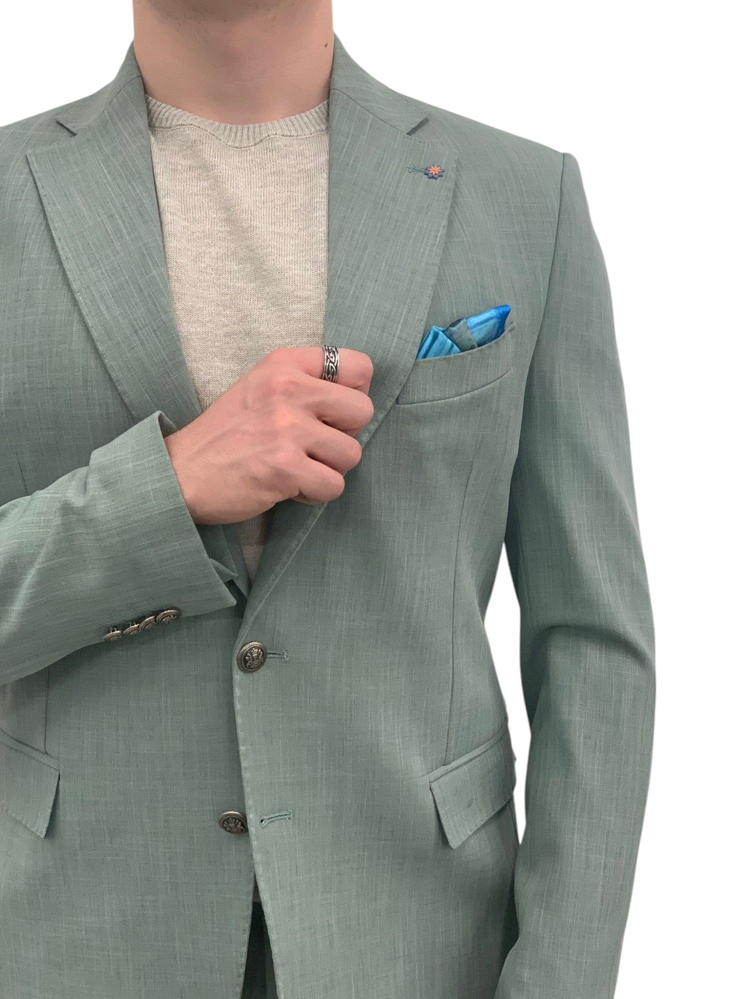 BHARNABA abito uomo Uomo BIANCOSPINO-AB7200