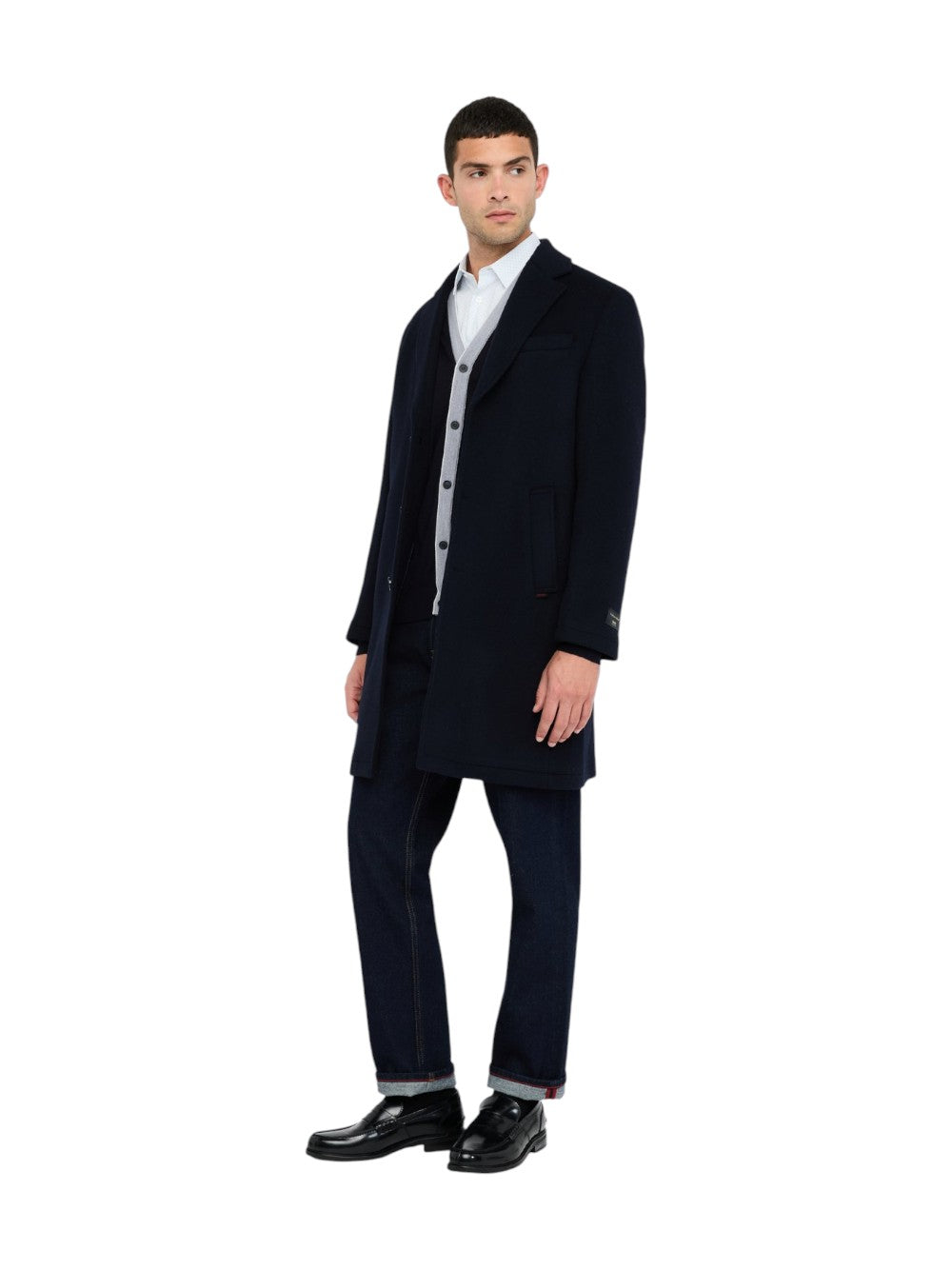 Liu Jo Uomo Cappotto Uomo MONOCOATWOOLCASH QXX073T217A94013