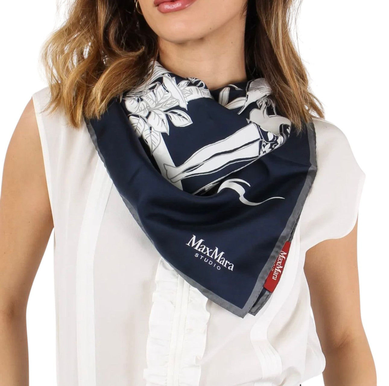 MAX MARA STUDIO FOULARD Donna OSSO