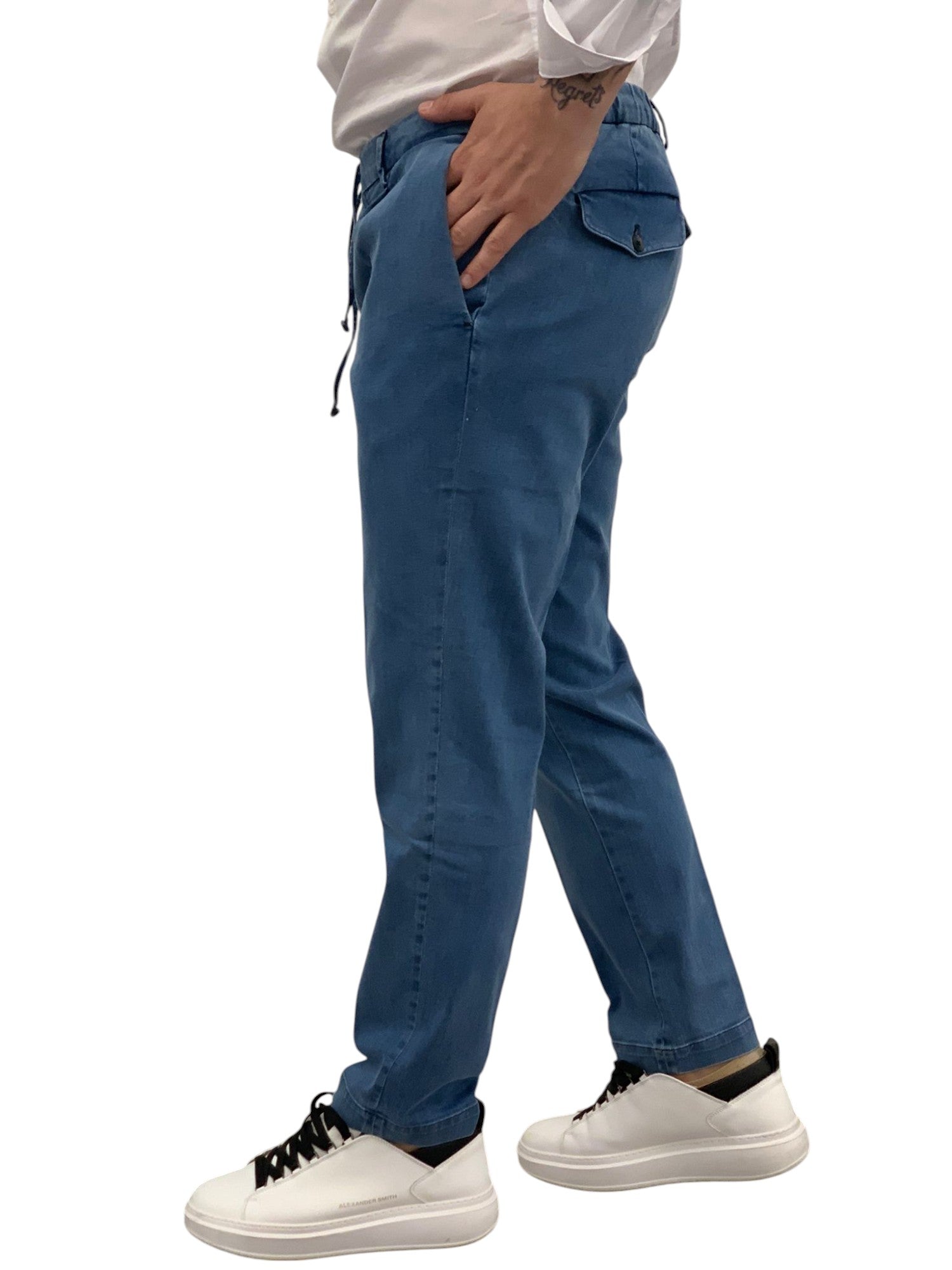 MICHAEL COAL pantalone Uomo MCDEN1205W734
