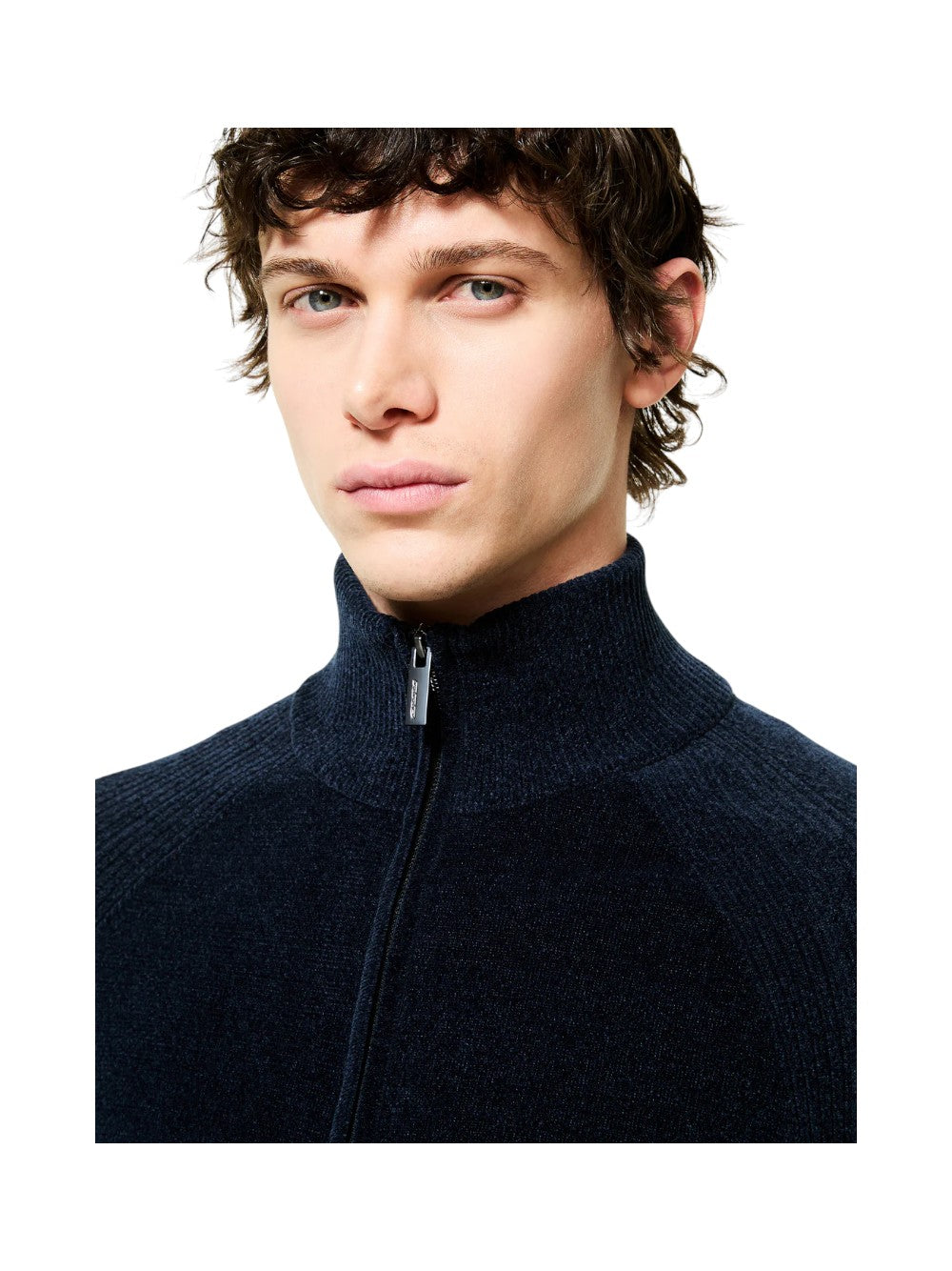 RRD Cardigan Uomo velvet full zip knit W25134 60