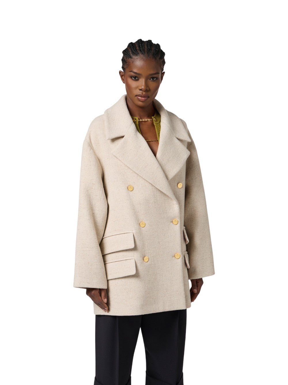Elisabetta Franchi Cappotto Donna  CP01156E2DZ9