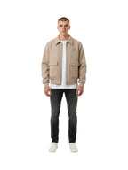 John Richmond GIUBBINO Uomo KONAVA. UMA26210GB KHAKI PALE