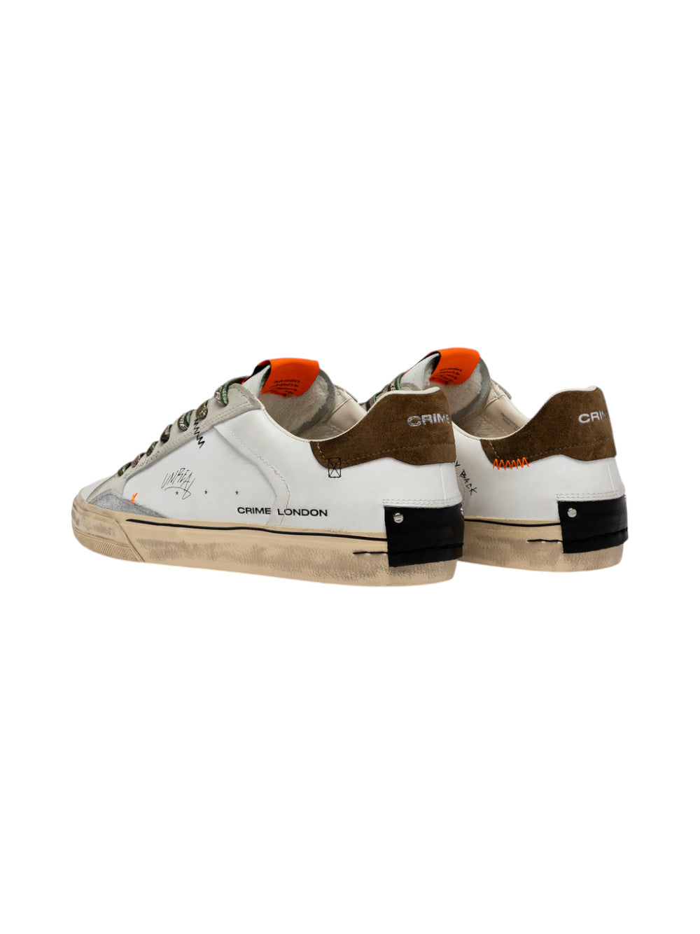 Crime London Sneakers Uomo DISTRESSED 19071PP8B.10