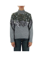 Liu Jo Maglia Donna MAGLIA CHIUSA M/L RICAMO PAILL CF6258MA63S 02050