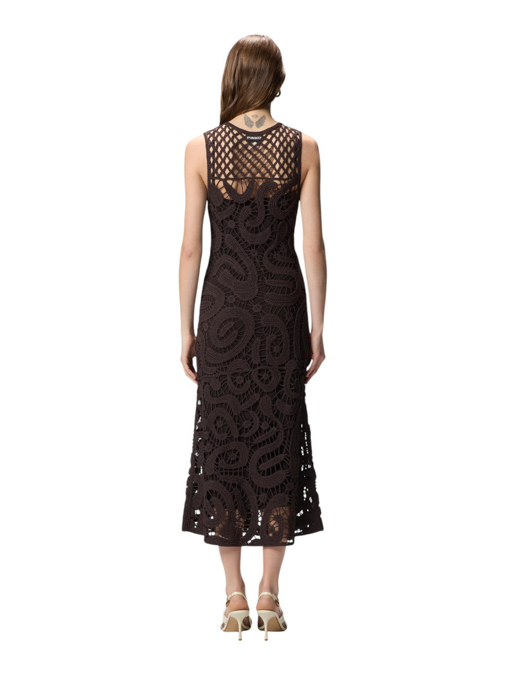 Pinko Abito Donna BUFERA ABITO CROCHET GEOMETRIC 106361A354M05