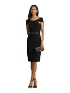 Lauren Ralph Lauren Abito Donna TAKOTA SHORT-SHORT SLEEVE-COCKTAIL DRESS 253982167001
