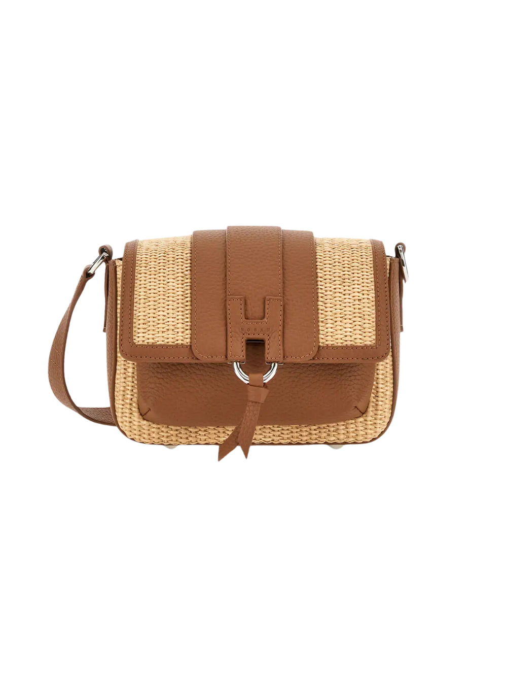 Hogan Borsa Donna H01X FLAP BAG TESS. RAFIA KBW01XI1100V13 1J26