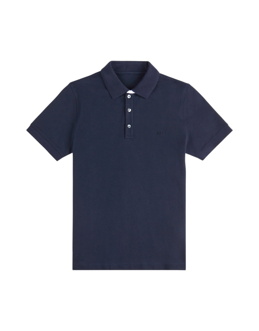 Fay Polo Uomo DB COLLAR PIQUET STR. BICOLOR NPMB252135STDWU806