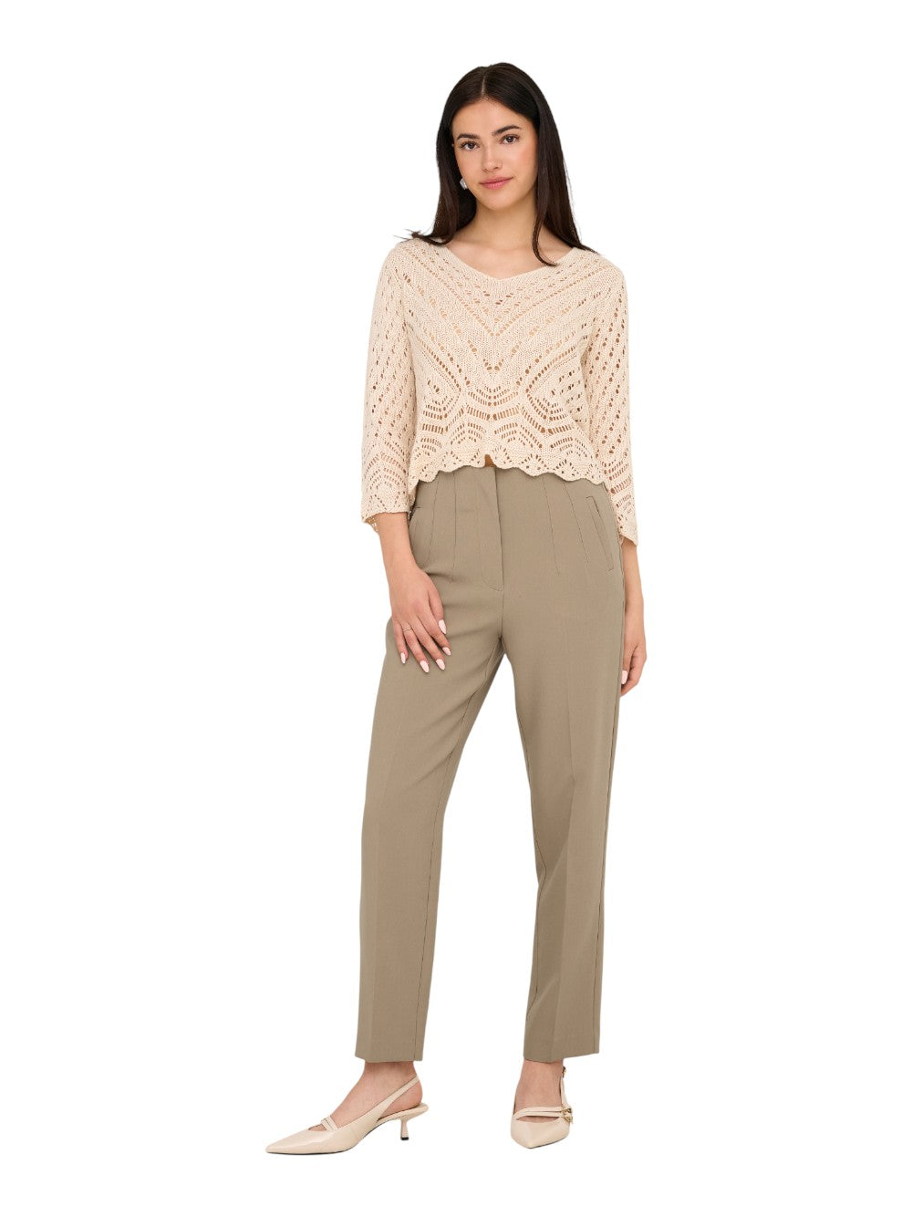 ONLY Pantalone Donna ONLRAVEN LIFE HW PANT TLR 15298565