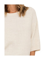 ONLY Maglia Donna ONLTHEA SS O-NECK PULLOVER KNT 15353023