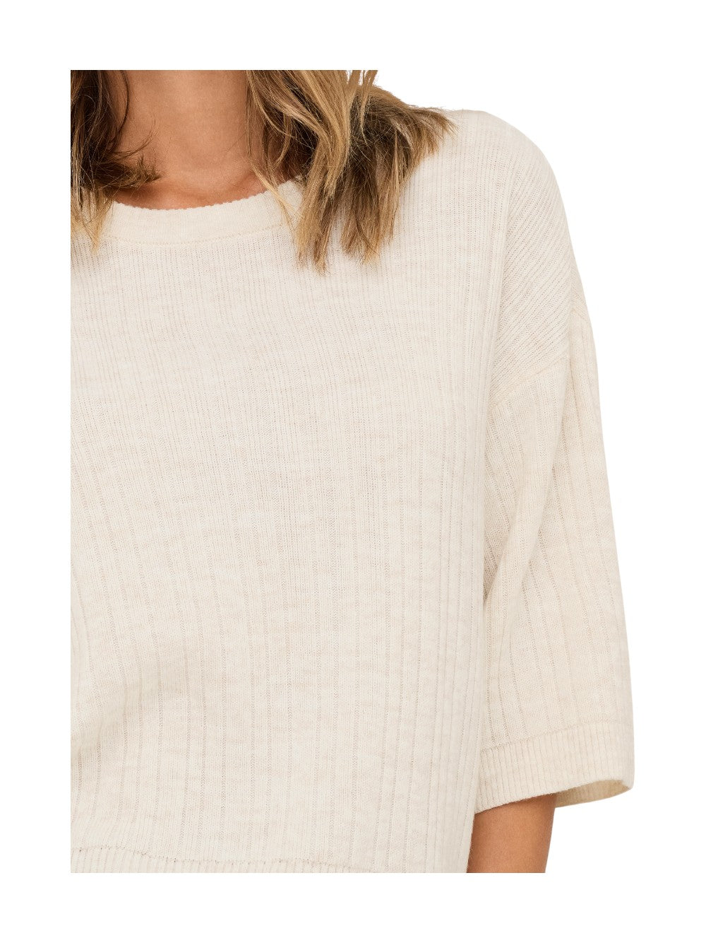 ONLY Maglia Donna ONLTHEA SS O-NECK PULLOVER KNT 15353023