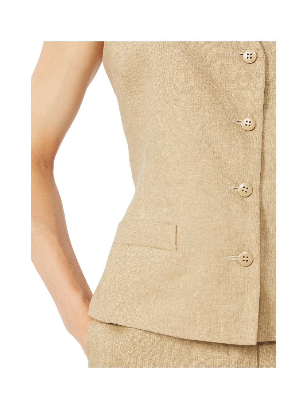 Max Mara Studio Gilet Donna Mstcarnet 2616151012650 007