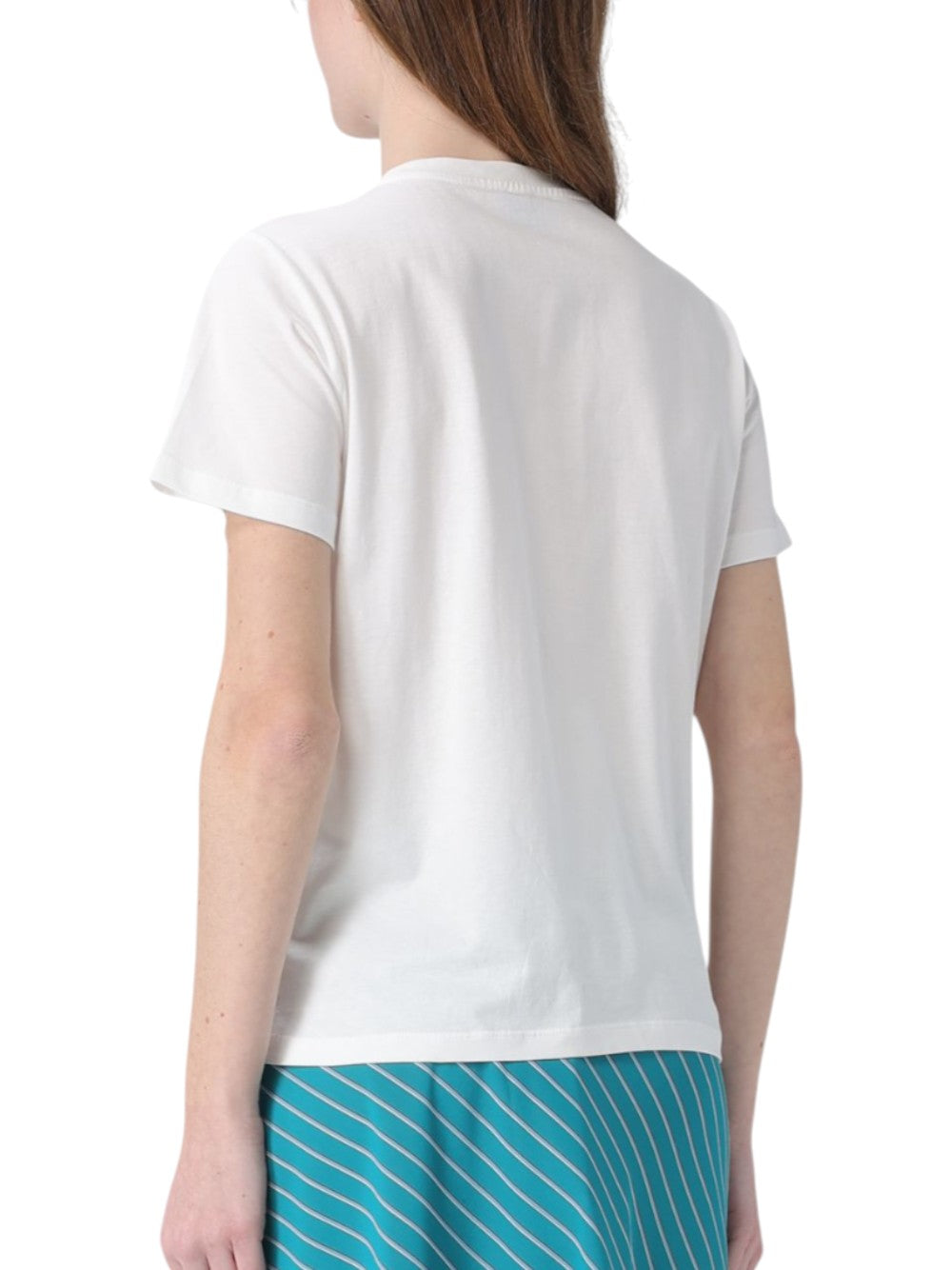 Pinko Top Donna FIDENZA T-SHIRT JERSEY LOGO RI 107094A3C7ZR2