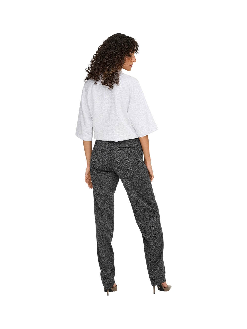 ONLY Pantalone Donna ONLMARNIE MW SLIM STR PANT TLR 15357615
