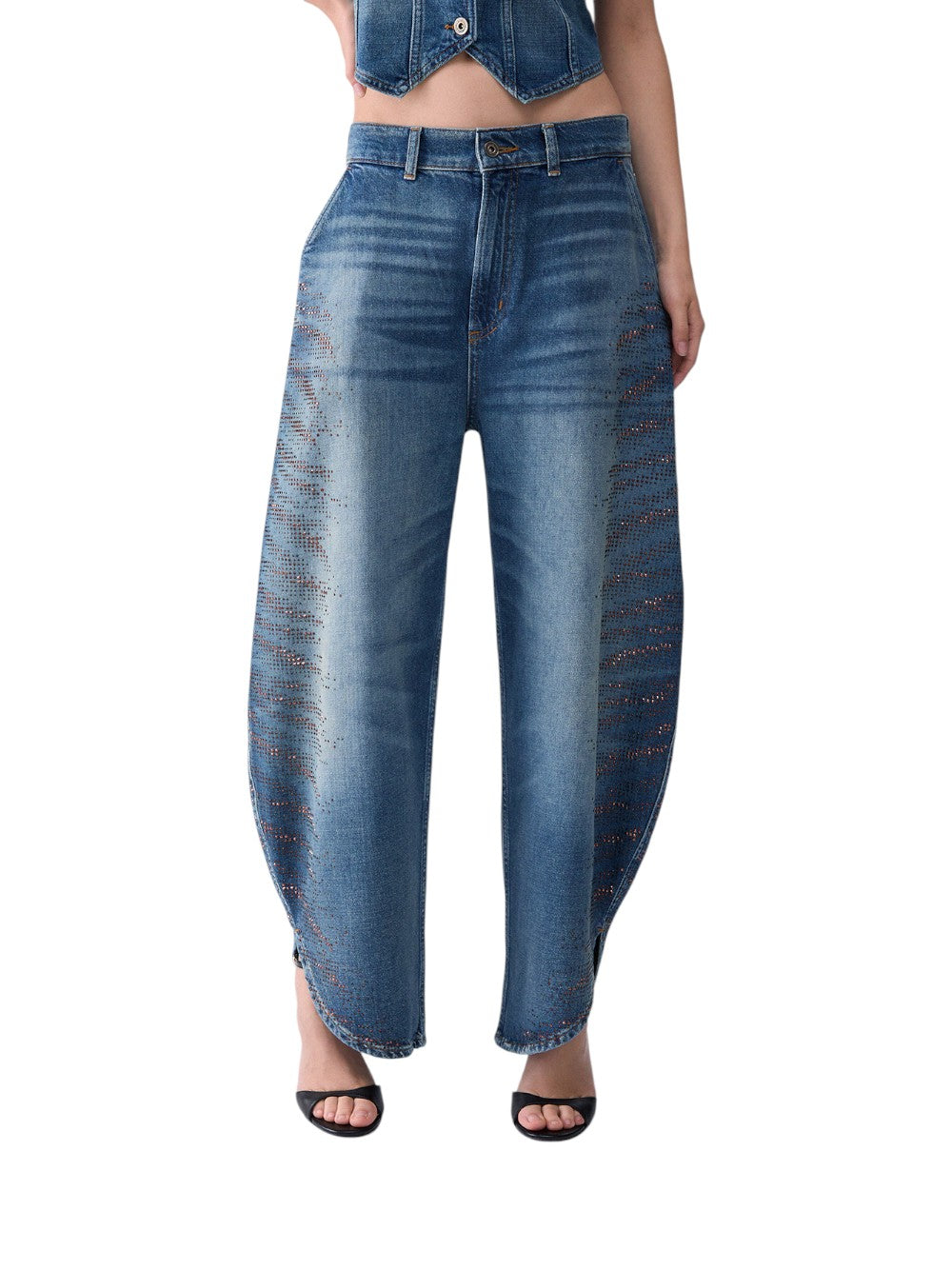 Liu Jo Jeans Donna PANT.BALLOON SPLITS H.W. UF6213D4854 79109