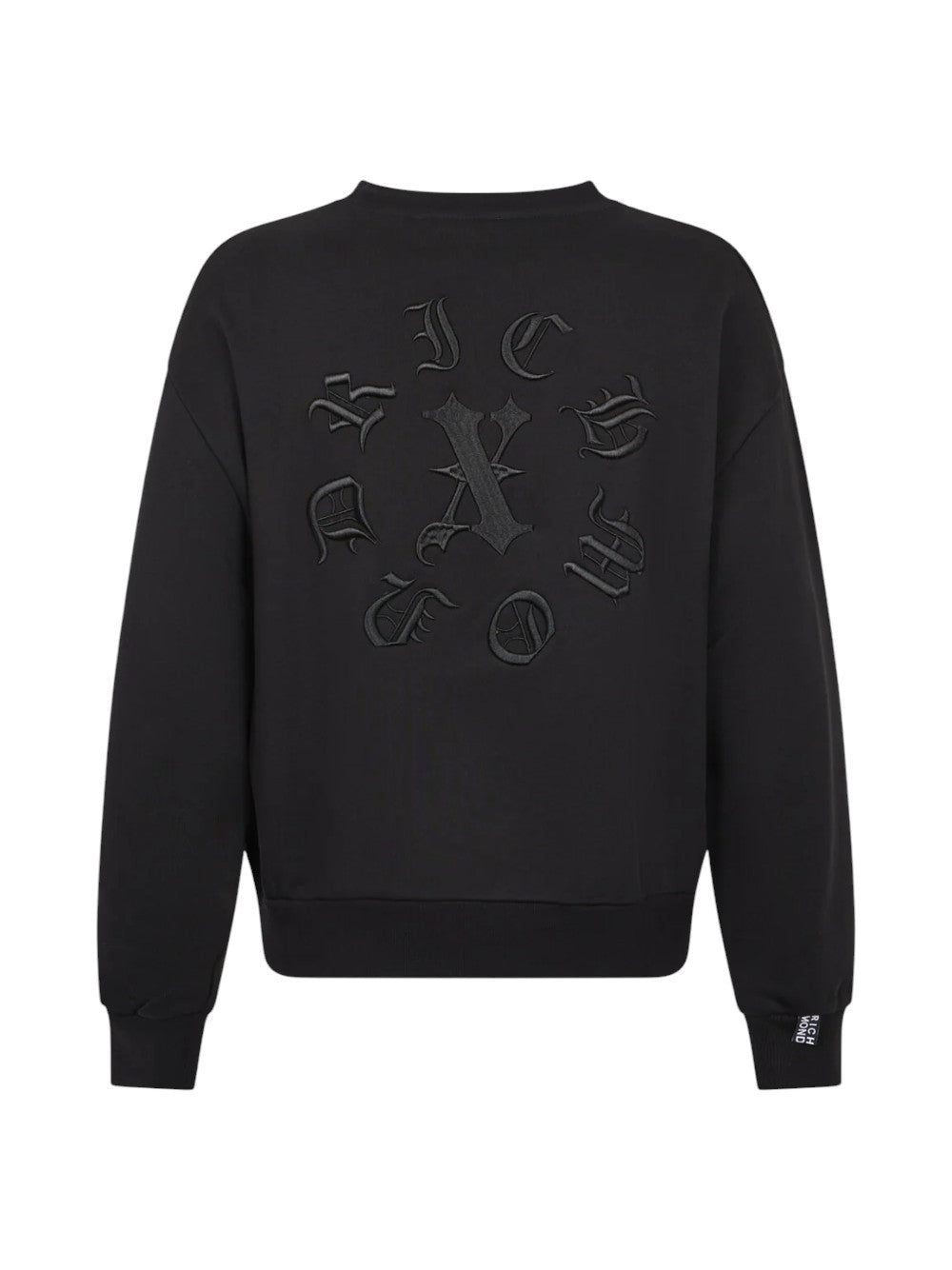 John Richmond Felpa Uomo PAYAMI UMA26005FE BLACK