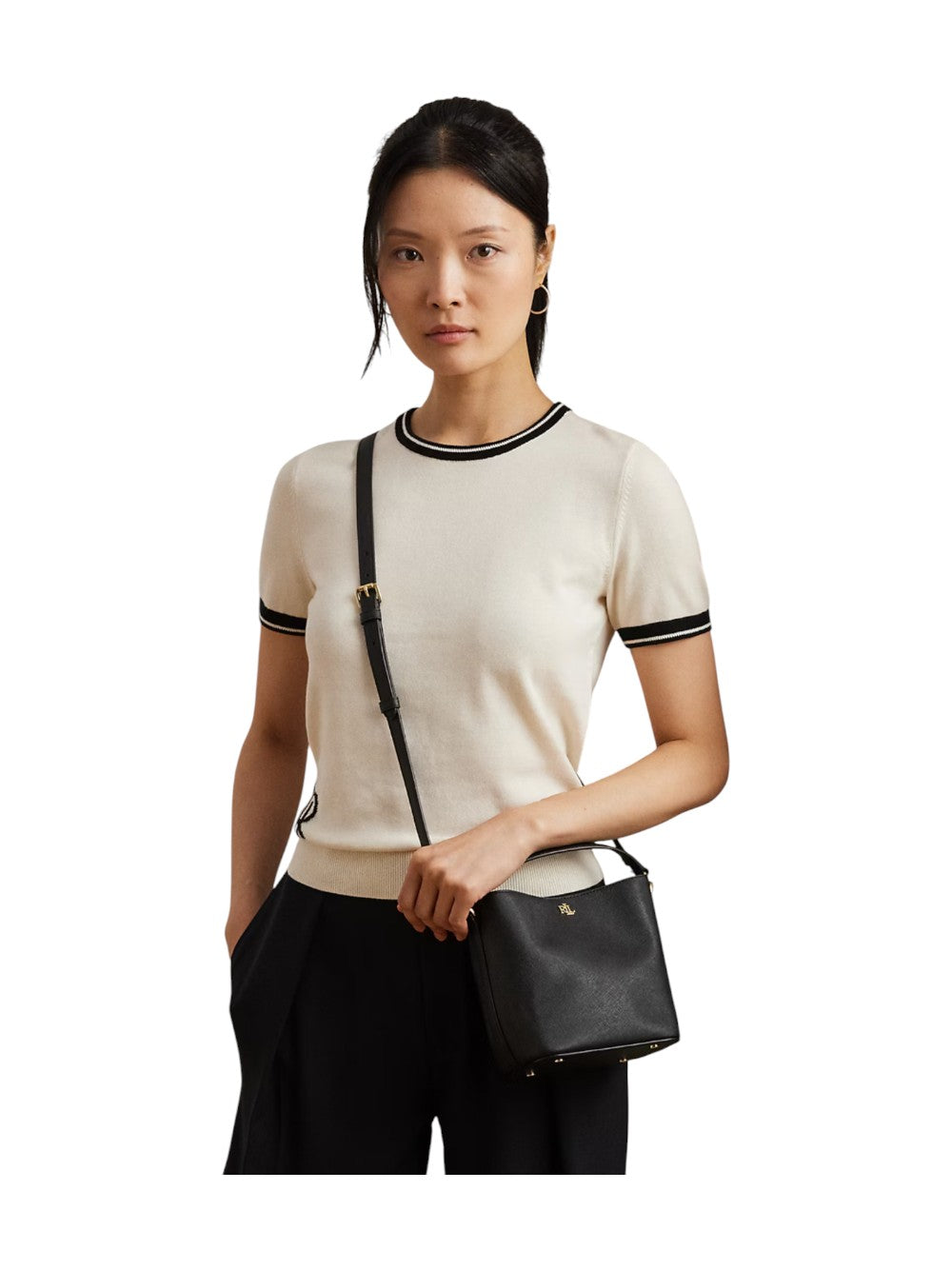 Lauren Ralph Lauren Borsa Donna REESE SM BKT-BUCKET BAG-SMALL 431969365 001
