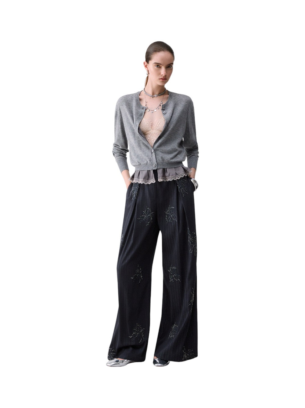 Liu Jo Cardigan Donna MAGLIA APERTA M/L CON TESSUTO WF6034MA16R 02050
