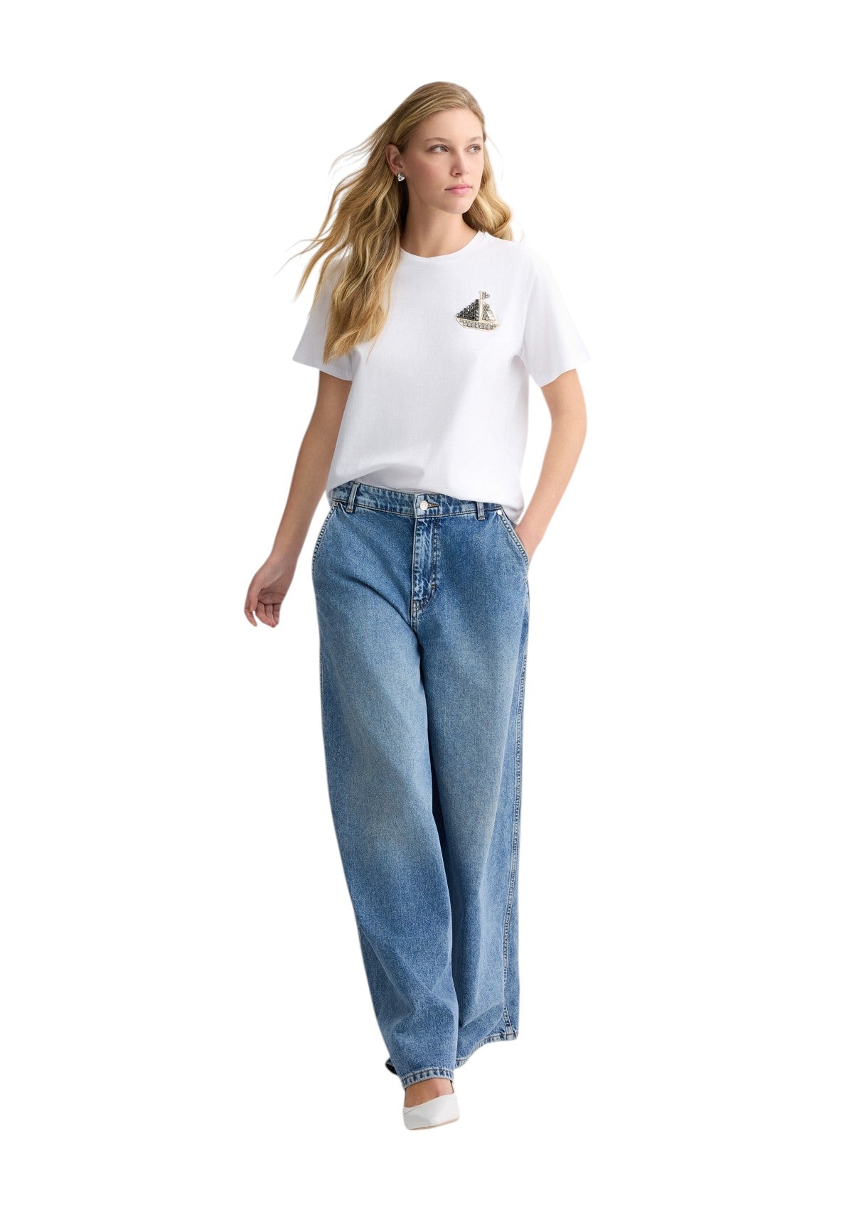 LIU JO T-SHIRT Donna CA5371J6308