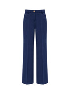 Divedivine Pantalone Donna  Pantalone Kuk Blu