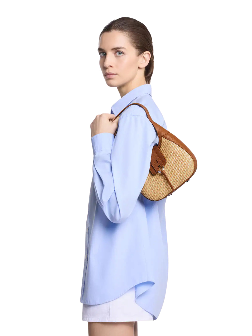 Hogan Borsa Donna H01X HOBO MINI TESS. RAFIA KBW01XS1100V13 1J26