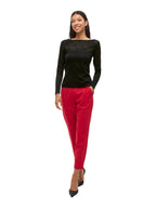 VILA Maglia Donna VIROMINA BOATNECK L/S TOP/TES 14108569