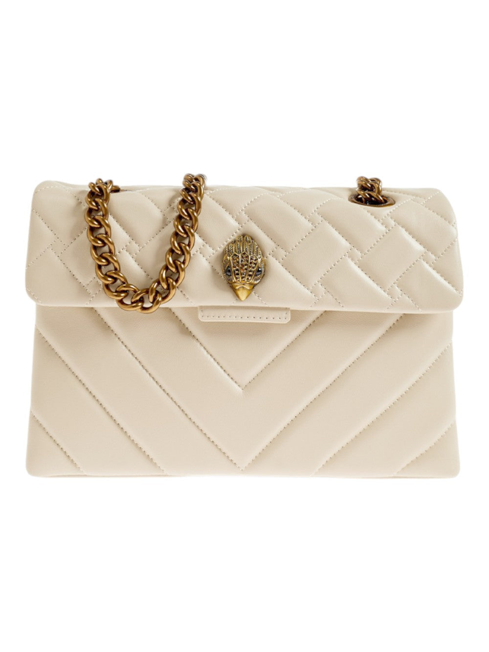 Kurt Geiger Borsa Donna Leather Kensington Bag-Bone-Leather 5021541109 41