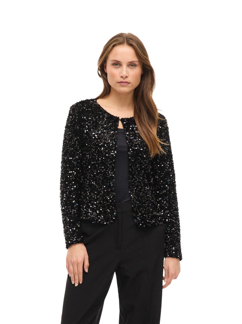 VILA Cardigan Donna VIFAITH O-NECK L/S CARDIGAN/1 14110260