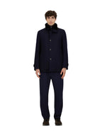 Herno Trench Uomo CARCOAT CON COLLO IN MONTONCINO IM000369U33186 9200