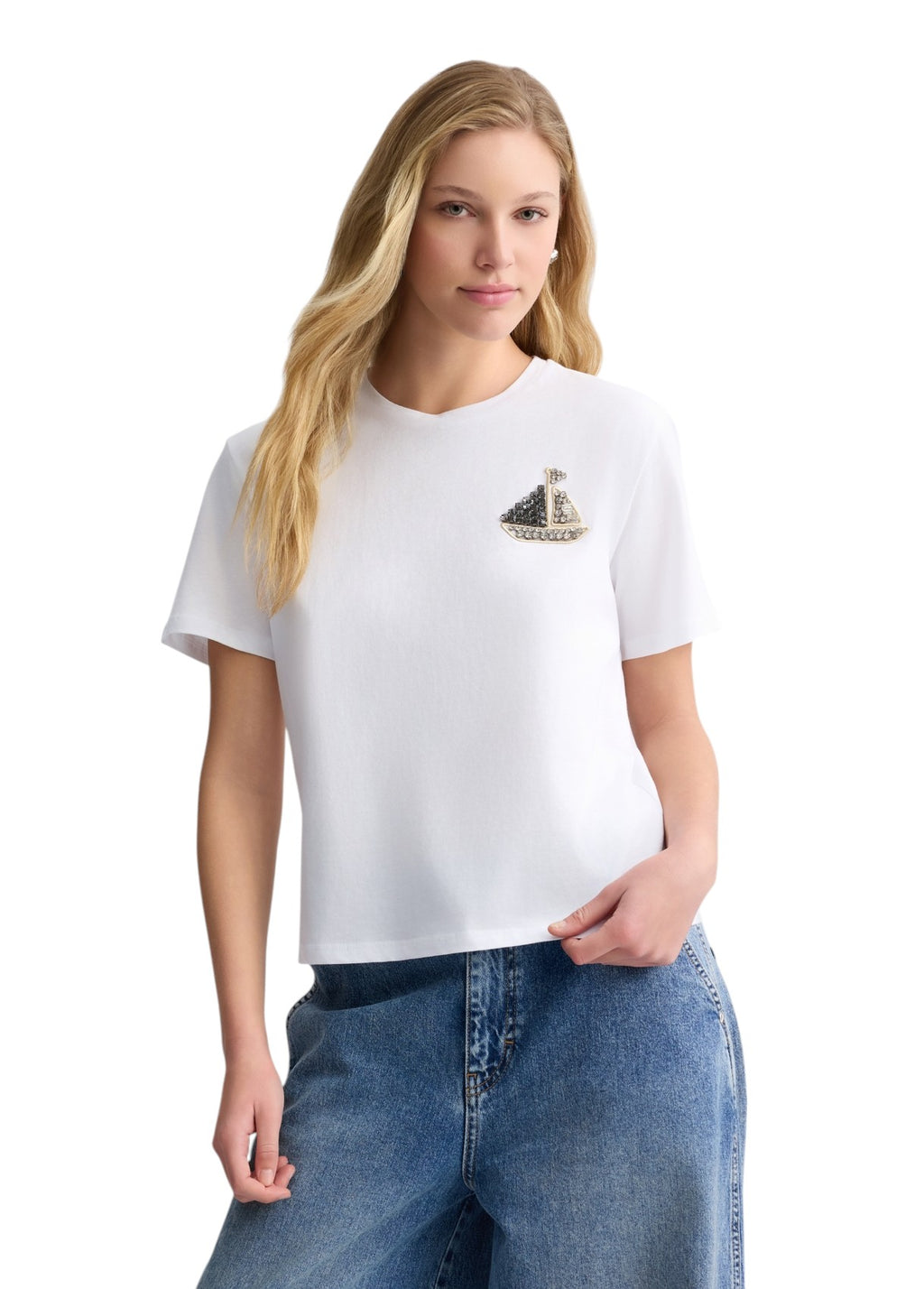 LIU JO T-SHIRT Donna CA5371J6308
