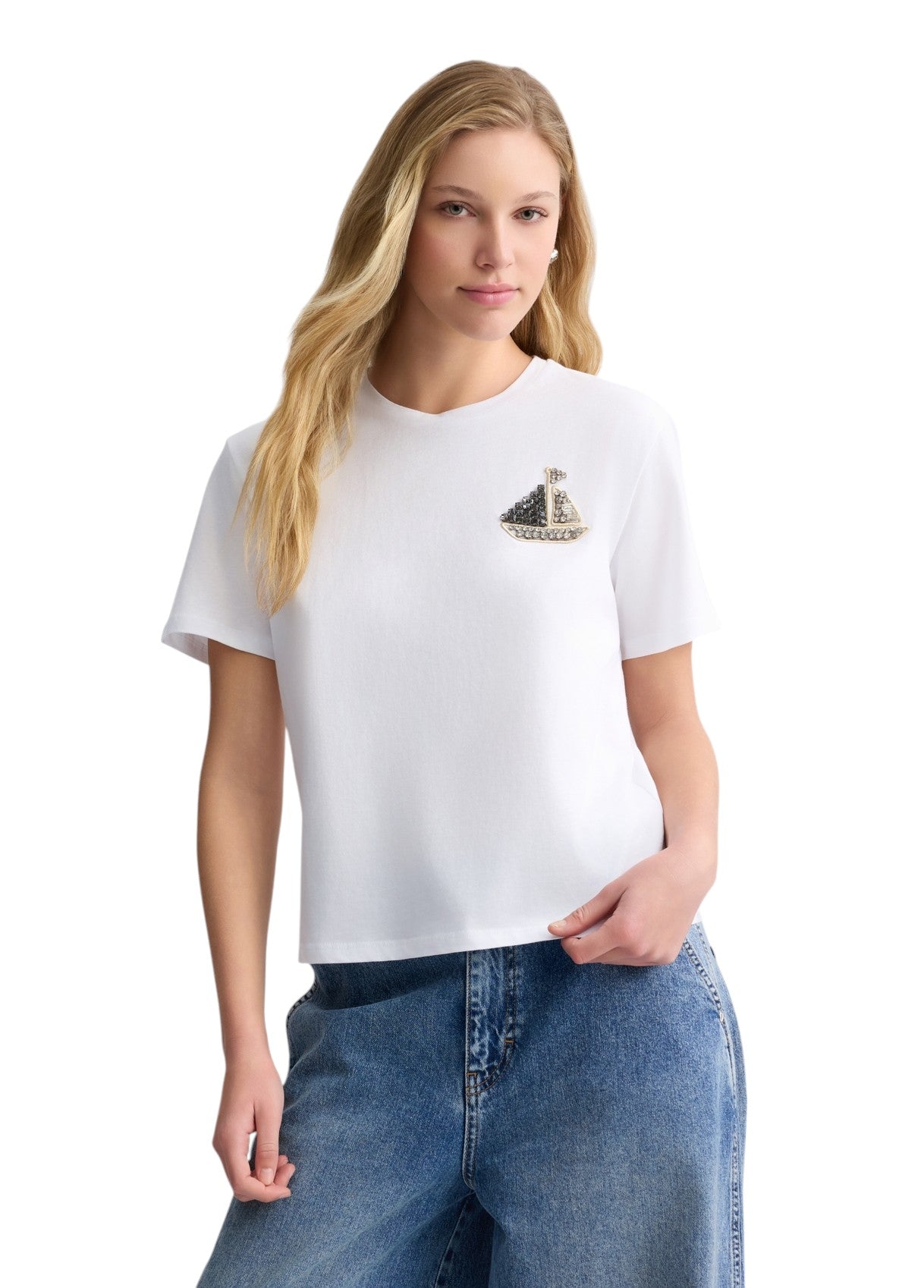 LIU JO T-SHIRT Donna CA5371J6308