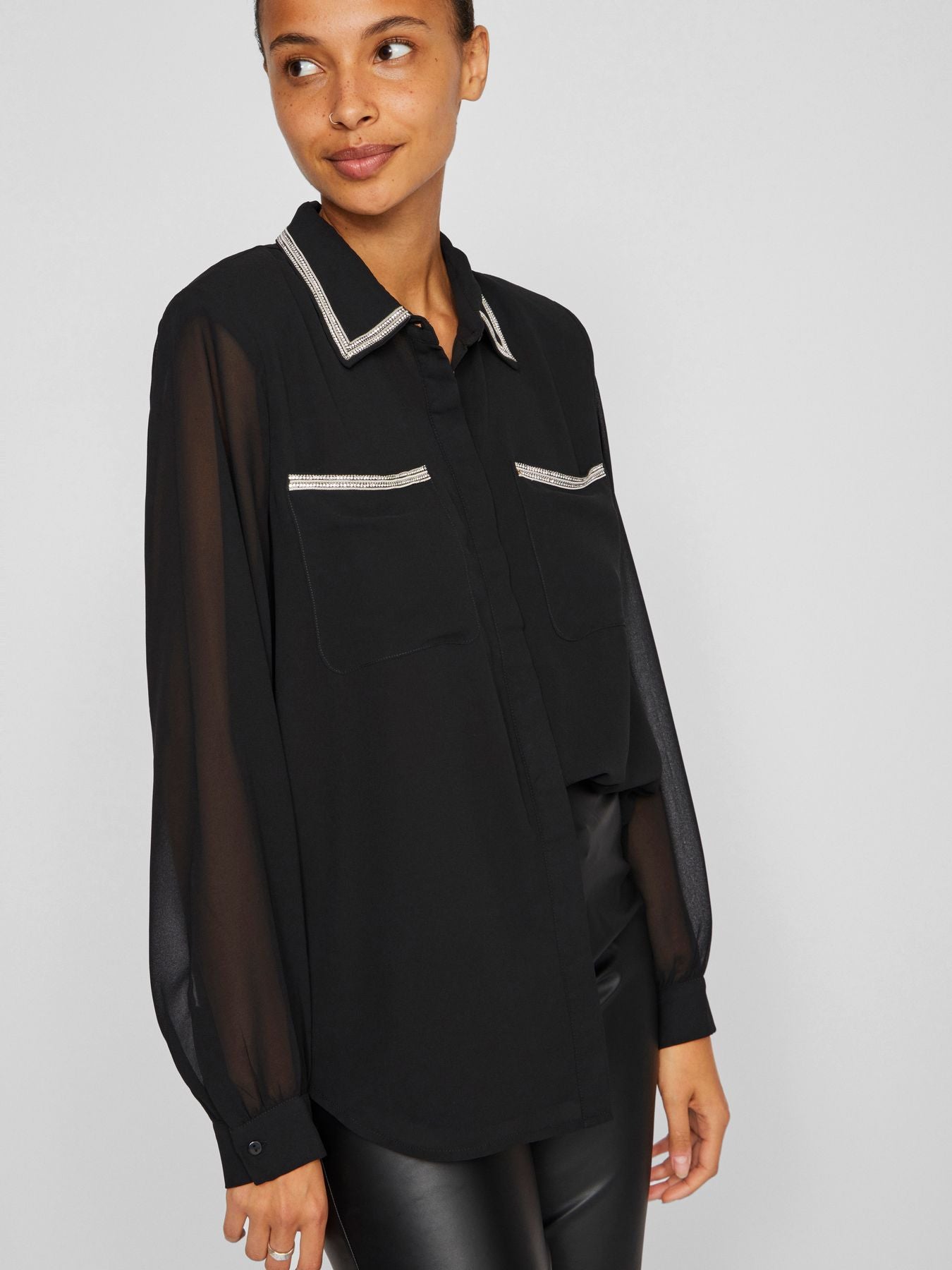 VILA camicia Donna 14101501